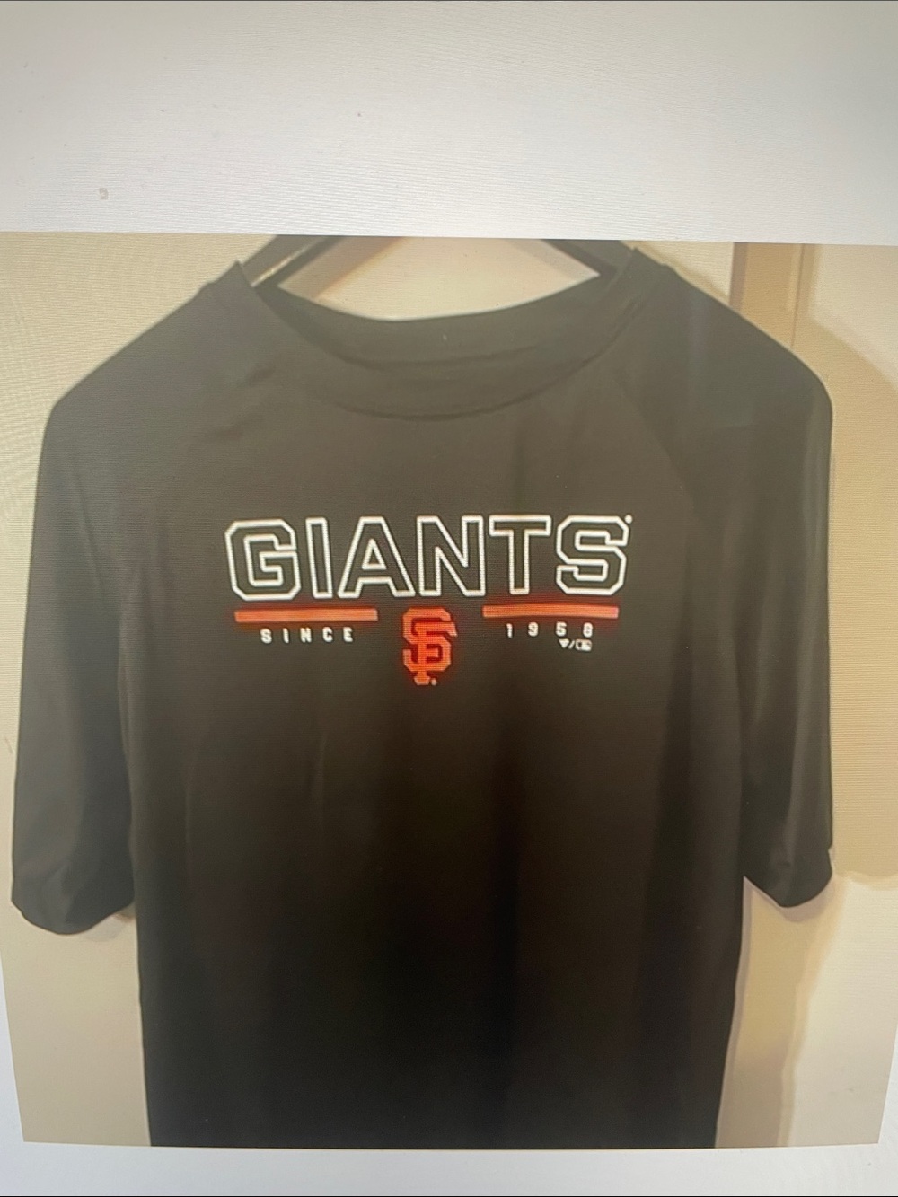 Fanatics Men's Black San Francisco Giants Graphic Tee
